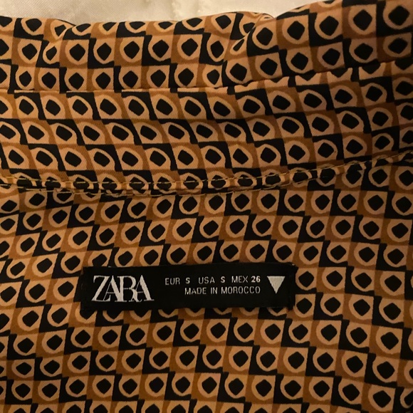 Zara Dresses Zara Silk Mini Dress Tie Waist Detail S Poshmark